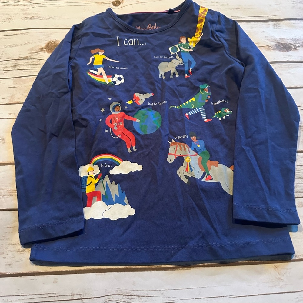 Mini boden I can shirt